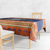 Marshall Islands Christmas Tablecloth Marshallese Seal Meddi Kirijmoj LT05 - Polynesian Pride