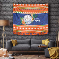 Marshall Islands Christmas Tapestry Marshallese Seal Meddi Kirijmoj LT05 - Polynesian Pride