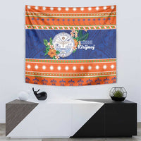 Marshall Islands Christmas Tapestry Marshallese Seal Meddi Kirijmoj LT05 - Polynesian Pride