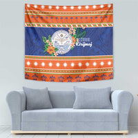 Marshall Islands Christmas Tapestry Marshallese Seal Meddi Kirijmoj LT05 - Polynesian Pride