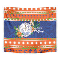 Marshall Islands Christmas Tapestry Marshallese Seal Meddi Kirijmoj LT05 - Polynesian Pride