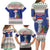 Northern Mariana Islands Christmas Family Matching Long Sleeve Bodycon Dress and Hawaiian Shirt Poinsettia Filis Pasgua