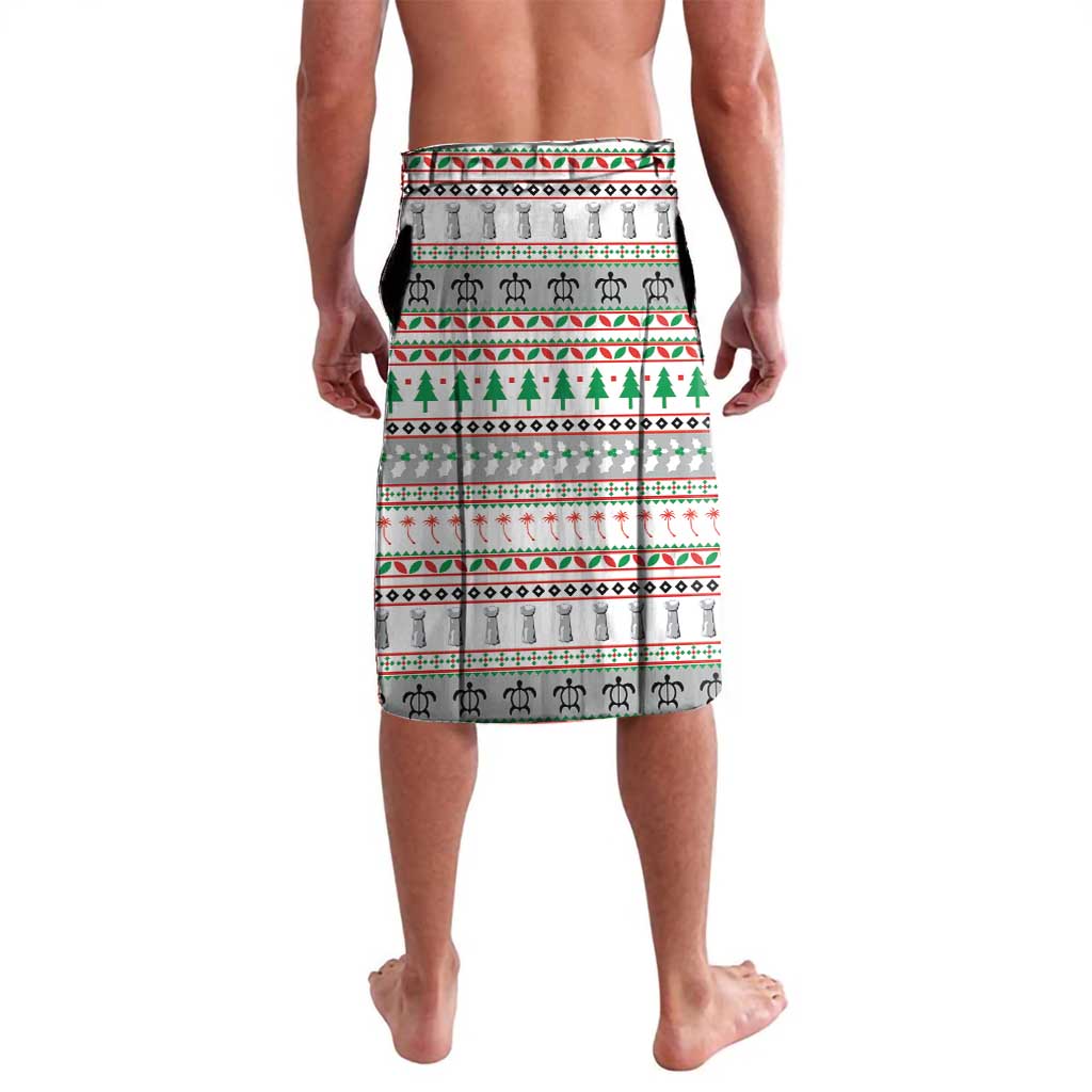 Northern Mariana Islands Christmas Lavalava Poinsettia Filis Pasgua LT05 - Polynesian Pride
