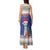 Northern Mariana Islands Christmas Tank Maxi Dress Poinsettia Filis Pasgua