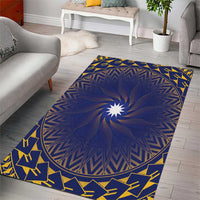 Nauru Angam Day Area Rug Polynesian Tribal Pattern Unique Style LT05 - Polynesian Pride
