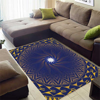 Nauru Angam Day Area Rug Polynesian Tribal Pattern Unique Style LT05 - Polynesian Pride