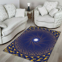 Nauru Angam Day Area Rug Polynesian Tribal Pattern Unique Style LT05 - Polynesian Pride