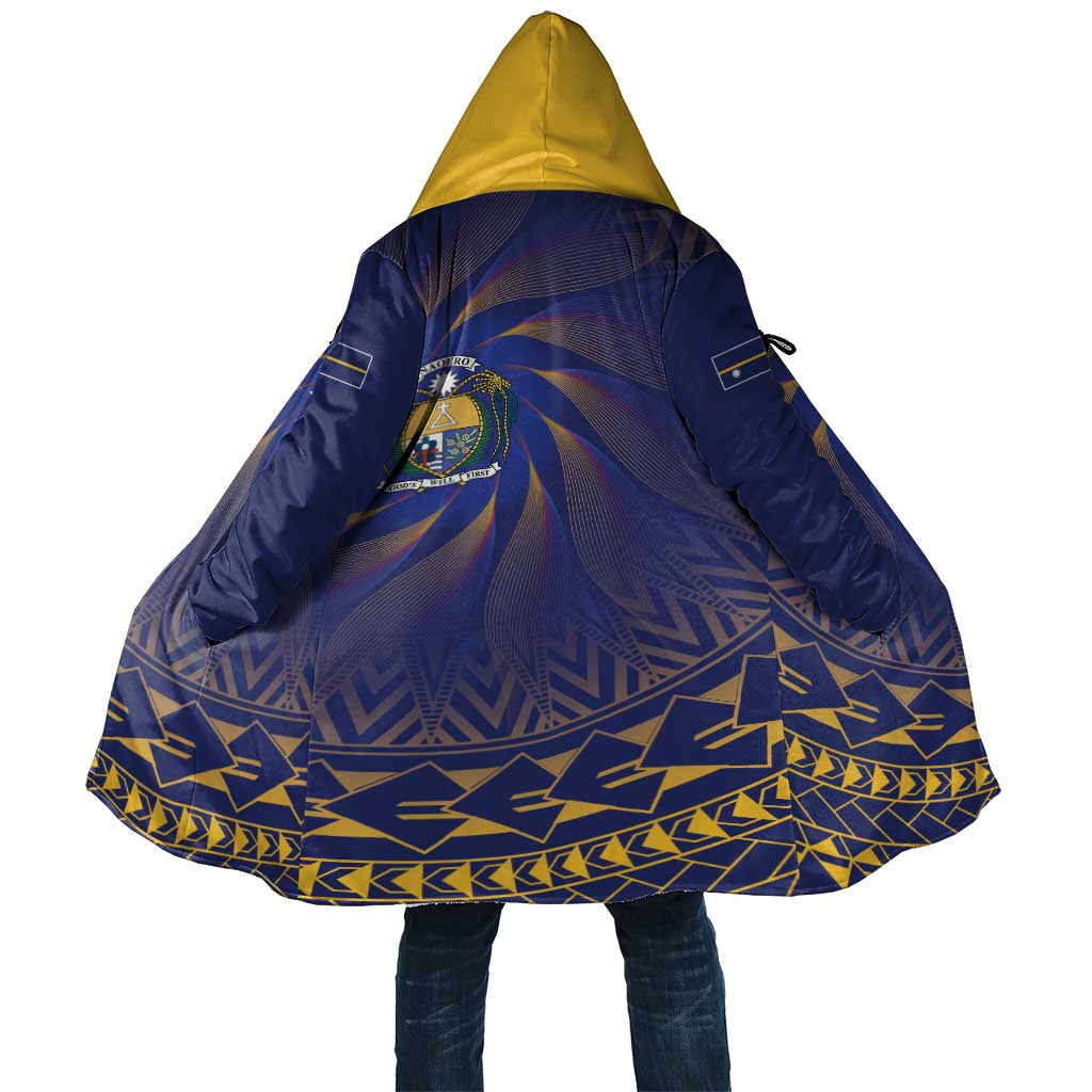 Nauru Angam Day Cloak Polynesian Tribal Pattern Unique Style LT05 Unisex Blue - Polynesian Pride