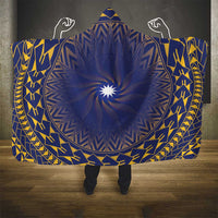 Nauru Angam Day Hooded Blanket Polynesian Tribal Pattern Unique Style LT05 - Polynesian Pride