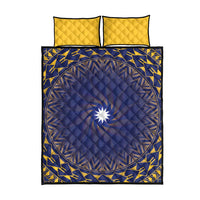 Nauru Angam Day Quilt Bed Set Polynesian Tribal Pattern Unique Style LT05 - Polynesian Pride