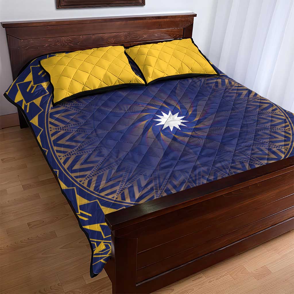 Nauru Angam Day Quilt Bed Set Polynesian Tribal Pattern Unique Style LT05 - Polynesian Pride