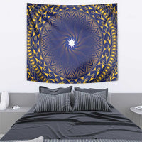 Nauru Angam Day Tapestry Polynesian Tribal Pattern Unique Style LT05 - Polynesian Pride