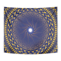 Nauru Angam Day Tapestry Polynesian Tribal Pattern Unique Style LT05 - Polynesian Pride