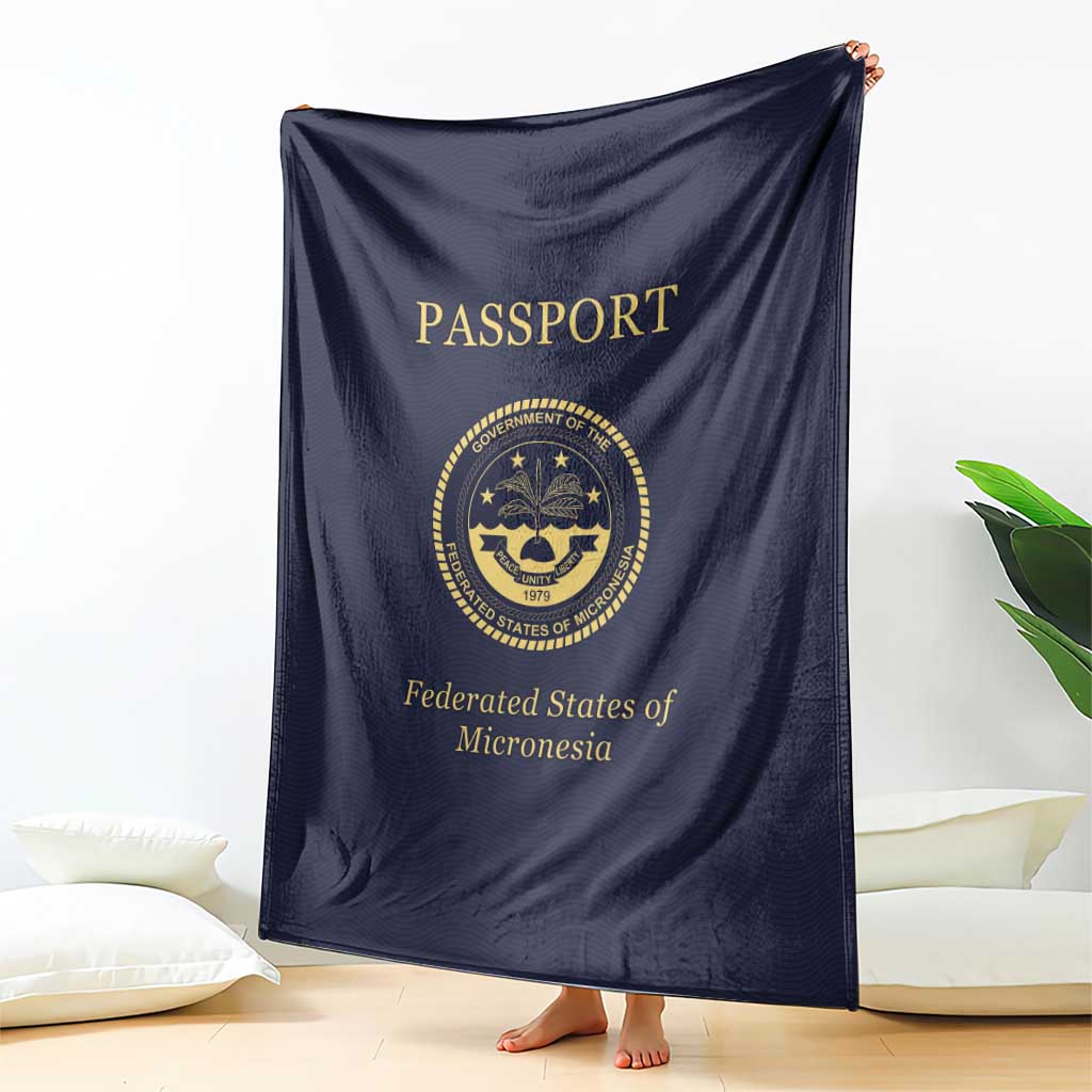 Federated States Of Micronesia Blanket FSM Passport LT05 - Polynesian Pride