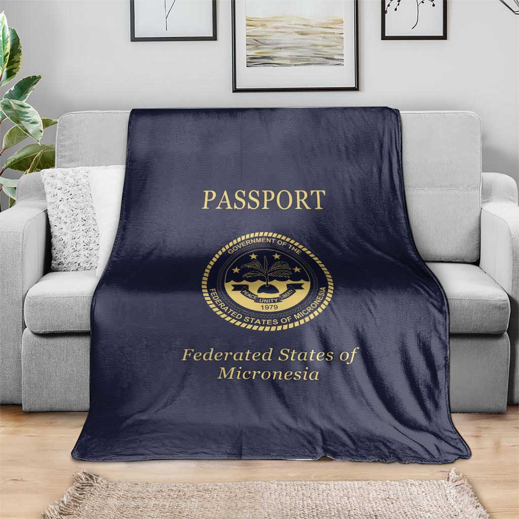 Federated States Of Micronesia Blanket FSM Passport LT05 - Polynesian Pride