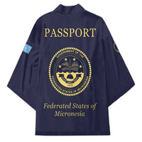 Personalised Federated States Of Micronesia Kimono FSM Passport LT05 - Polynesian Pride