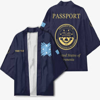 Personalised Federated States Of Micronesia Kimono FSM Passport LT05 - Polynesian Pride