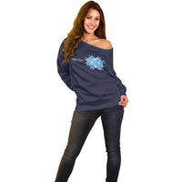 Personalised Federated States Of Micronesia Off Shoulder Sweater FSM Passport LT05 - Polynesian Pride