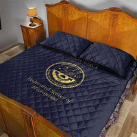 Federated States Of Micronesia Quilt Bed Set FSM Passport LT05 - Polynesian Pride