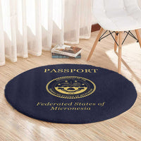 Federated States Of Micronesia Round Carpet FSM Passport LT05 - Polynesian Pride
