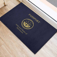 Federated States Of Micronesia Rubber Doormat FSM Passport LT05 - Polynesian Pride