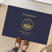 Federated States Of Micronesia Rubber Doormat FSM Passport LT05 - Polynesian Pride