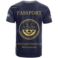 Personalised Federated States Of Micronesia T Shirt FSM Passport LT05 - Polynesian Pride