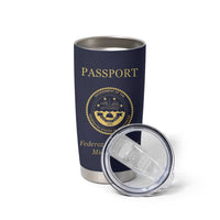 Personalised Federated States Of Micronesia Tumbler Cup FSM Passport LT05 - Polynesian Pride