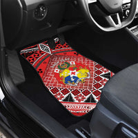 Personalised Tonga Constitution Day Car Mats 150 Years Jubilee LT05 - Polynesian Pride