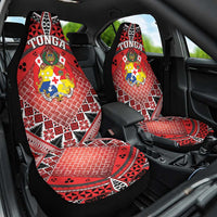 Tonga Constitution Day Car Seat Cover 150 Years Jubilee LT05 One Size Red - Polynesian Pride