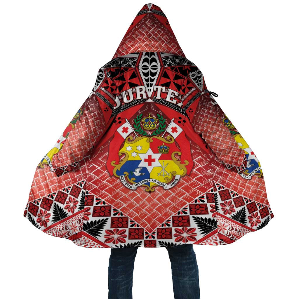 Personalised Tonga Constitution Day Cloak 150 Years Jubilee LT05 Unisex Red - Polynesian Pride