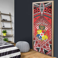 Personalised Tonga Constitution Day Door Cover 150 Years Jubilee LT05 - Polynesian Pride