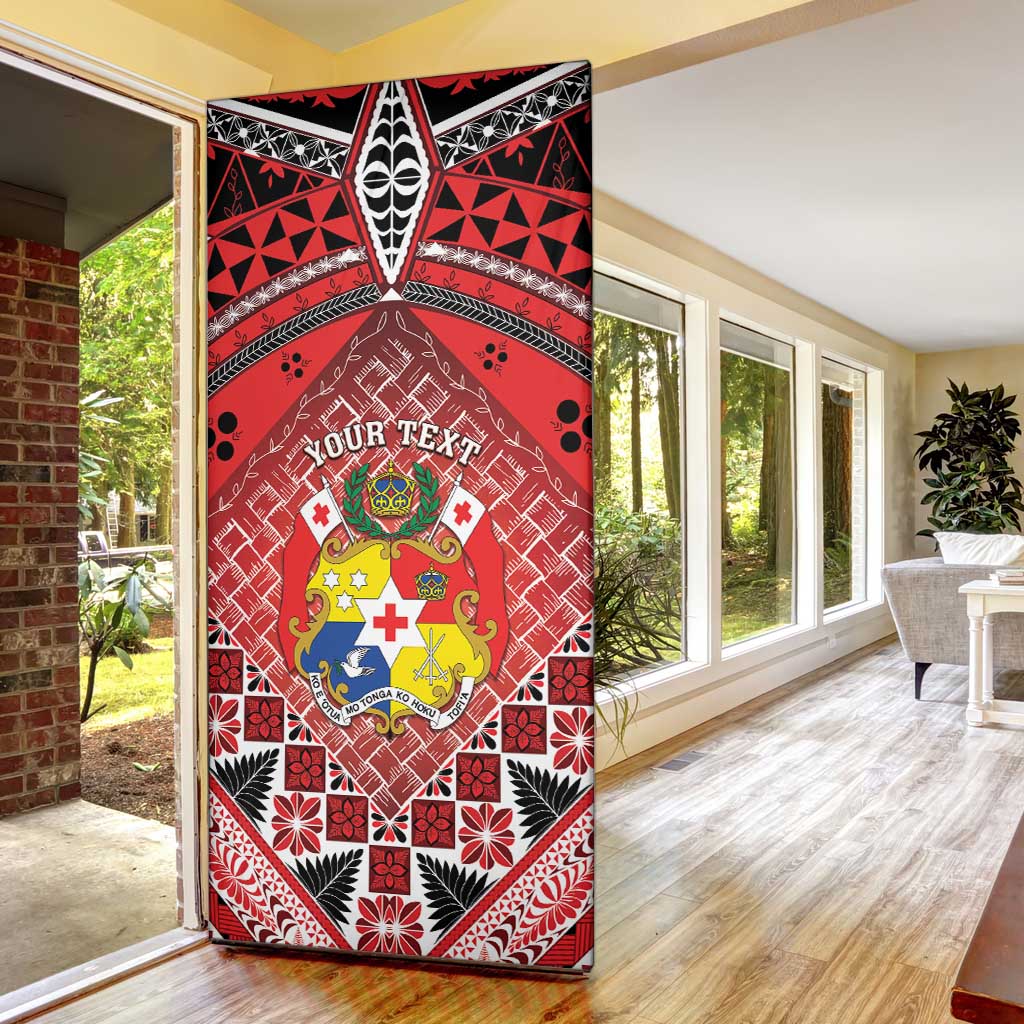 Personalised Tonga Constitution Day Door Cover 150 Years Jubilee LT05 - Polynesian Pride