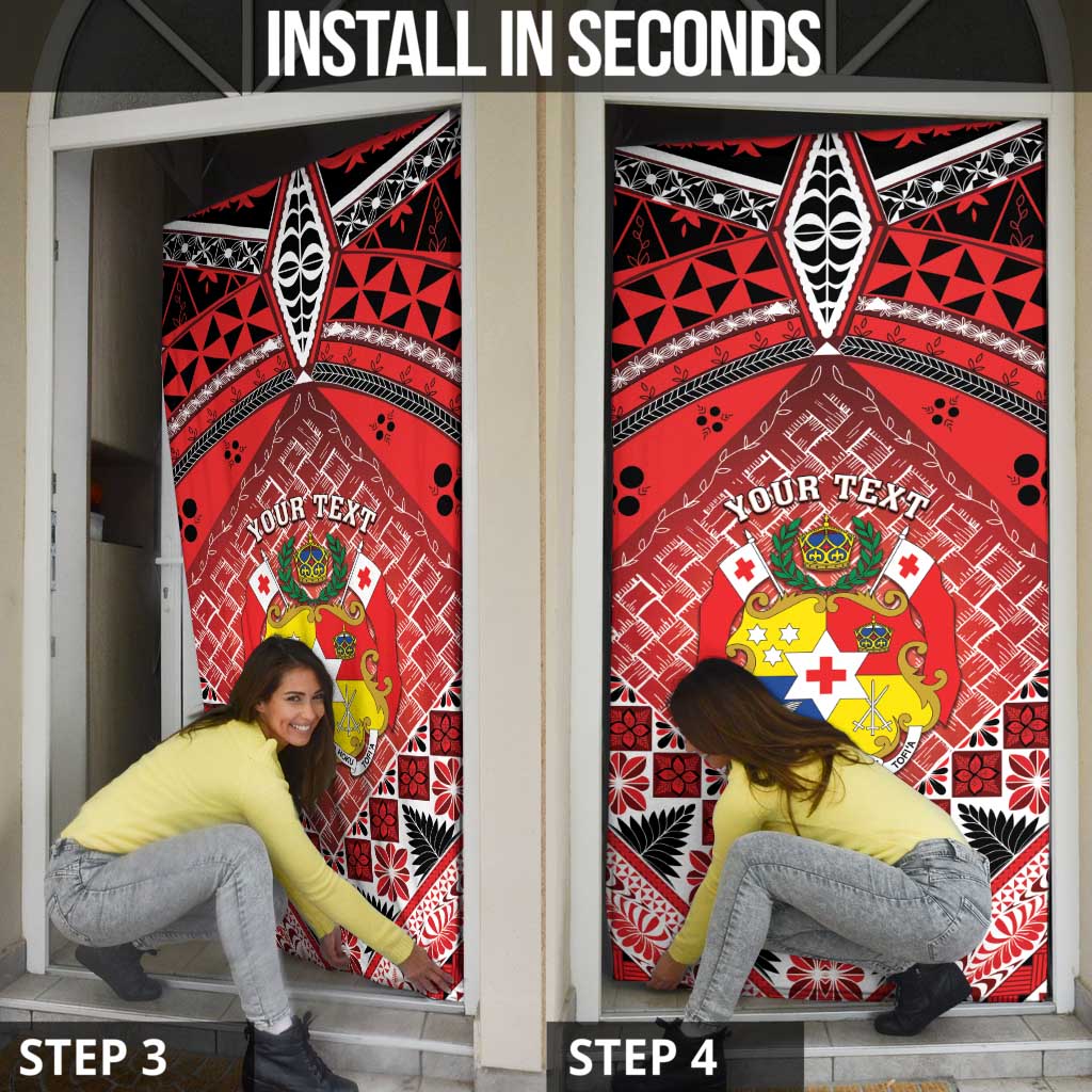 Personalised Tonga Constitution Day Door Cover 150 Years Jubilee LT05 - Polynesian Pride