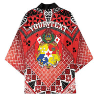 Personalised Tonga Constitution Day Kimono 150 Years Jubilee LT05 - Polynesian Pride