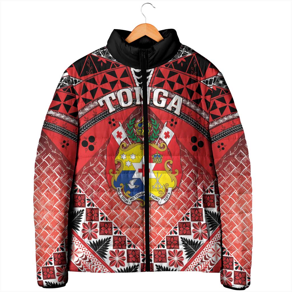 Personalised Tonga Constitution Day Padded Jacket 150 Years Jubilee LT05 - Polynesian Pride