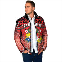 Personalised Tonga Constitution Day Padded Jacket 150 Years Jubilee LT05 - Polynesian Pride