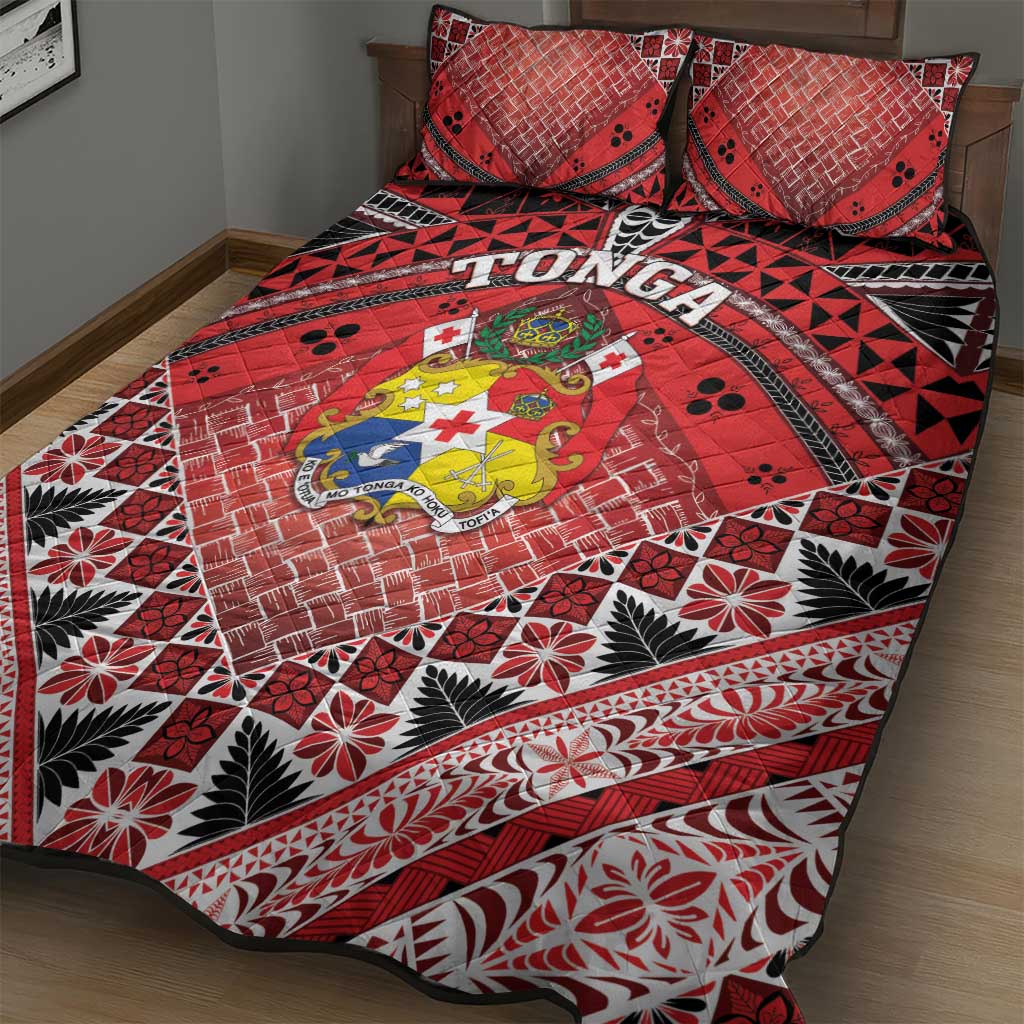 Tonga Constitution Day Quilt Bed Set 150 Years Jubilee LT05 - Polynesian Pride