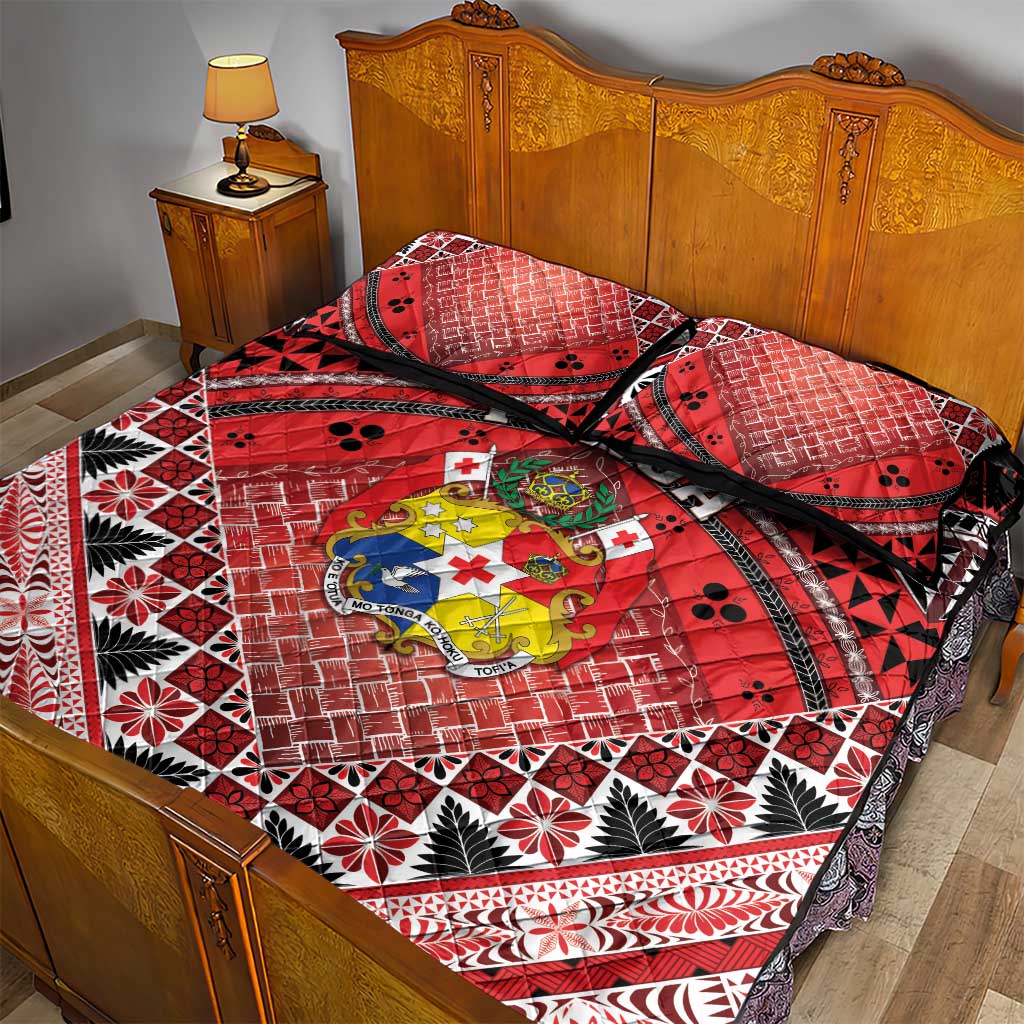Tonga Constitution Day Quilt Bed Set 150 Years Jubilee LT05 - Polynesian Pride