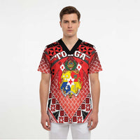 Personalised Tonga Constitution Day Scrub Top 150 Years Jubilee LT05 - Polynesian Pride