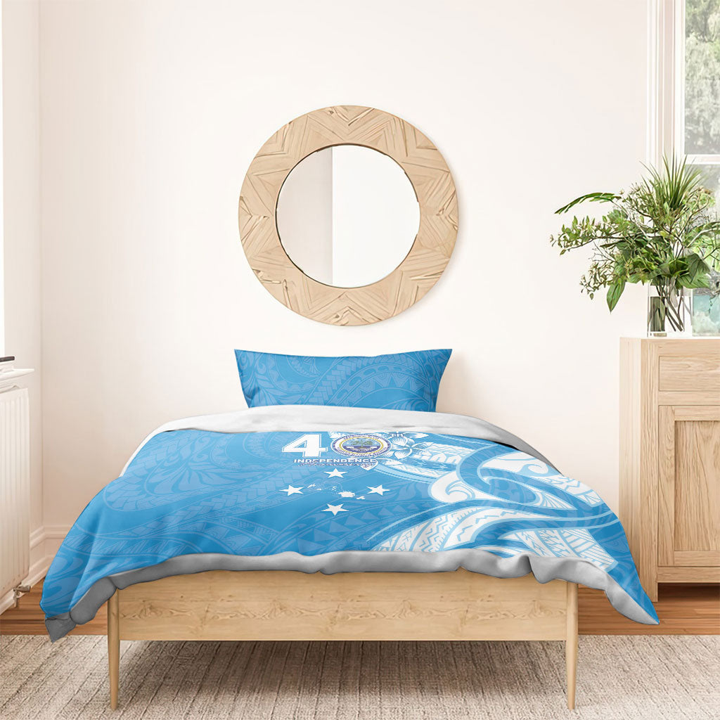 FSM Micronesia Bedding Set 40th Independence Anniversary LT05 - Polynesian Pride