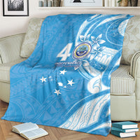 FSM Micronesia Blanket 40th Independence Anniversary LT05 - Polynesian Pride