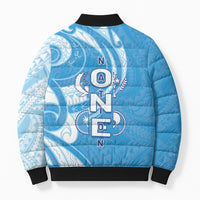FSM Micronesia Bomber Puffer Jacket 40th Independence Anniversary LT05 - Polynesian Pride