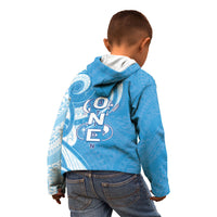 FSM Micronesia Kid Hoodie 40th Independence Anniversary LT05 - Polynesian Pride