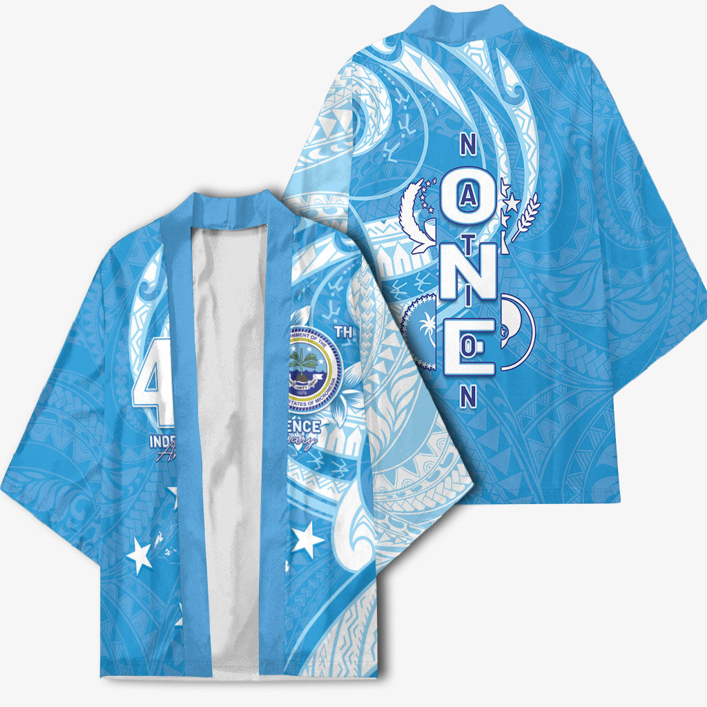 FSM Micronesia Kimono 40th Independence Anniversary LT05 - Polynesian Pride