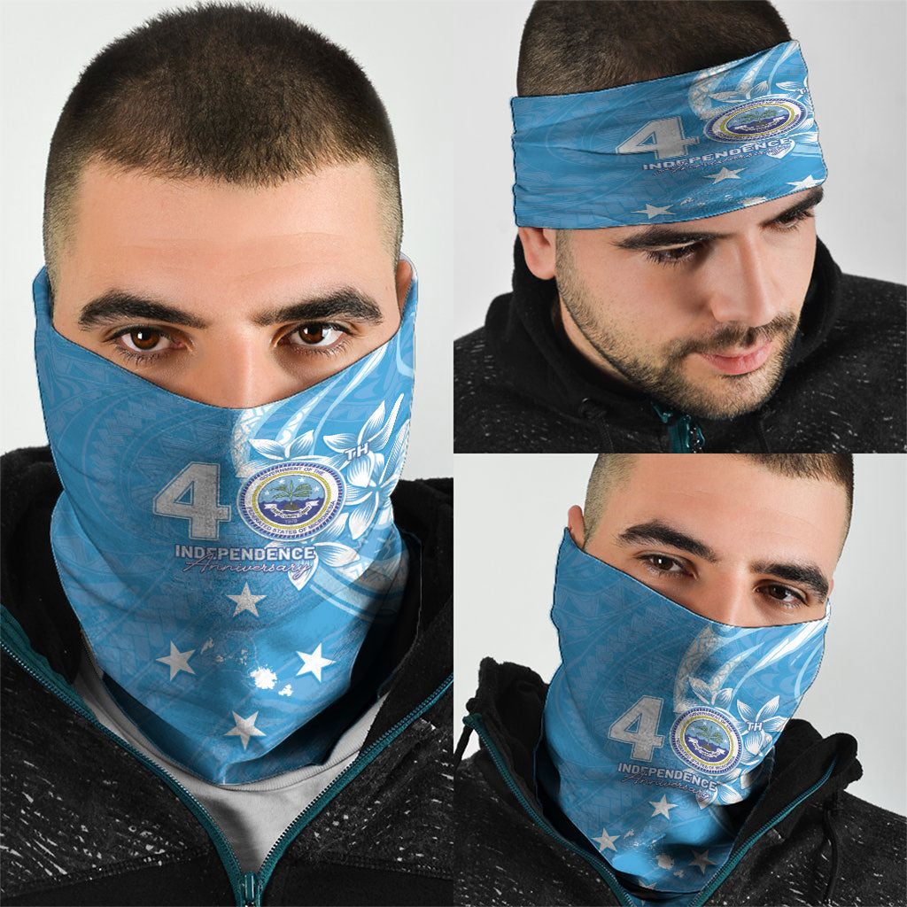 FSM Micronesia Neck Gaiter 40th Independence Anniversary LT05 - Polynesian Pride