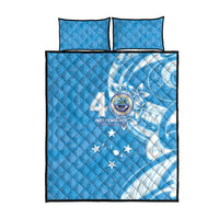 FSM Micronesia Quilt Bed Set 40th Independence Anniversary LT05 - Polynesian Pride