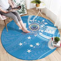 FSM Micronesia Round Carpet 40th Independence Anniversary LT05 - Polynesian Pride