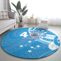 FSM Micronesia Round Carpet 40th Independence Anniversary LT05 - Polynesian Pride