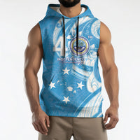 FSM Micronesia Sleeveless Hoodie 40th Independence Anniversary LT05 - Polynesian Pride